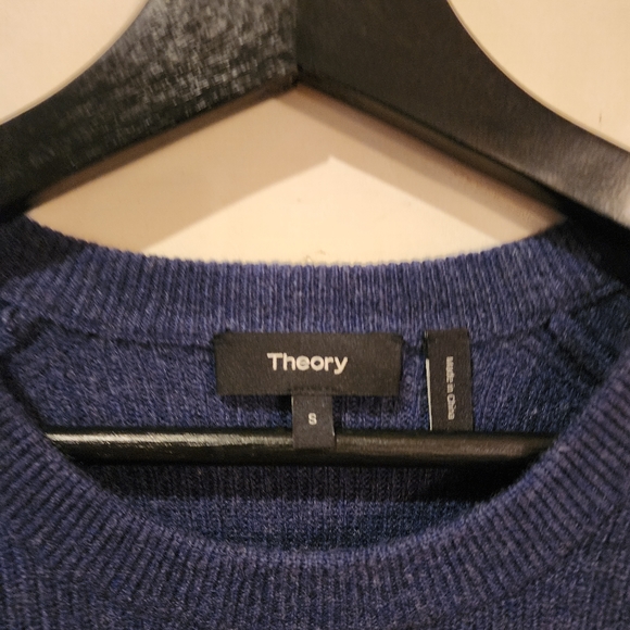 Theory sweatshirt size small blue - Picture 2 of 2